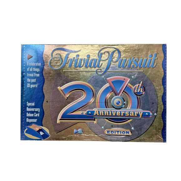 Vintage Trivial Pursuit 20th Anniversary Edition Trivia Game 2002 Original Box - Picture 6 of 12